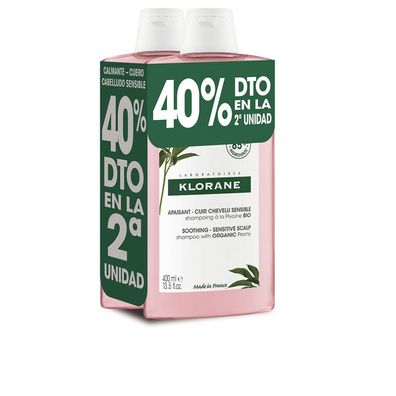 A LA PEONÍA BIO calming shampoo promo 2 x 400ml