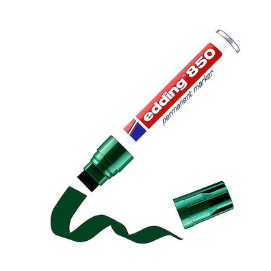 Edding 850 Permanentmarker, Keilspitze 5?15 mm, breite Grün