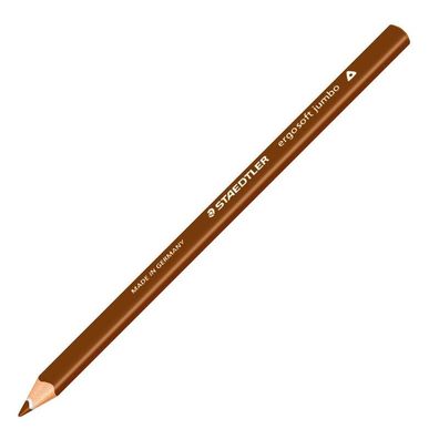 Staedtler Ergosoft Jumbo Farbstift einzeln farbig ergonomisch Van-Dyke-braun
