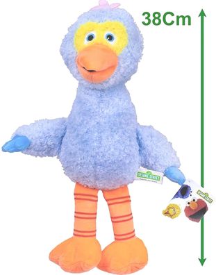 Sesamstraße Big Bird Pino Plüschfigur Kuscheltier Plüsch 28/38 cm Groß