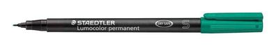 Staedtler Lumocolor Folienstift permanent CD Marker wasserfest Grün / S