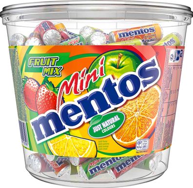 Mini Mentos Fruit Mix 120 Stück 1,26 kg
