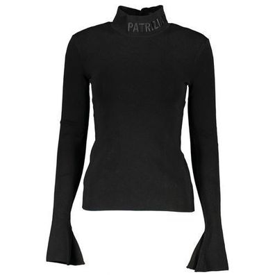Patrizia Pepe Black Cotton Sweater