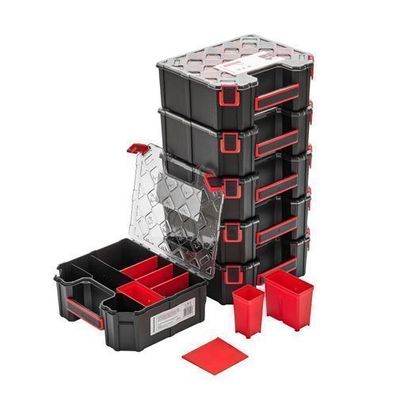 6x Sortimentskasten 243x284x105 Sortimentsbox Kistenberg Sortierbox Kunststoff