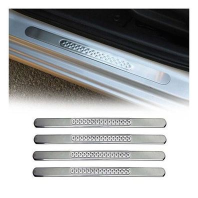 Einstiegsleisten Türschweller für Opel Grandland/Grandland EV 2024-25 Silber 4x