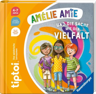 tiptoi® Bildergeschichten über den Umgang mit Gefühlen - Amélie Amie und die
