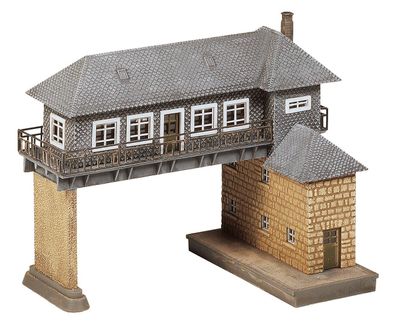 Faller Spur N 222160 Reiterstellwerk Brügge 3-gleisig Gebäude-Bausatz 1:160