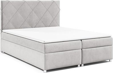 Best For Home Boxspringbett mit Bettkasten Trinity K-7 Bonellfederkern inkl. Topper