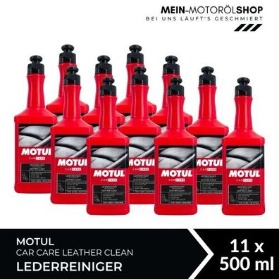 Motul Car Care Leather Clean Lederreiniger 11x500 ML