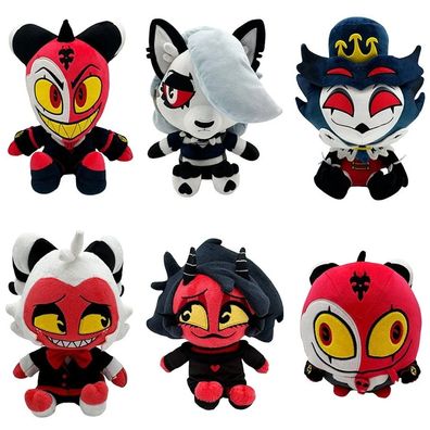 Helluva Boss Plüsch Spielzeug Blitzo Loona Stolas Millie Moxxie Gefüllte Puppen