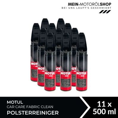 Motul Car Care Fabric Clean Polsterreiniger 11x500 ML
