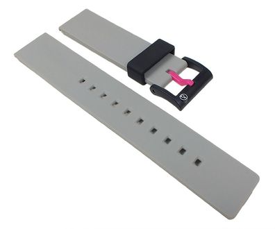Q&q SmileSolar Uhrenarmband 20mm | Kunststoff Band 26507