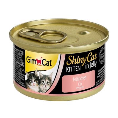 GimCat ShinyCat Kitten Hühnchen 48 x 70g