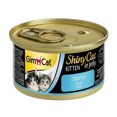 GimCat ShinyCat Kitten Thunfisch 24 x 70g