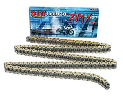 DID Kette "520ZVM-X G&amp; " 5/8 x 1/4, Super Stre 104 Glieder