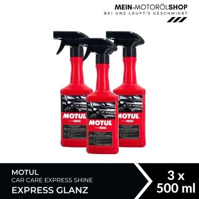 Motul Car Care Express Shine Express Glanz 3x500 ML
