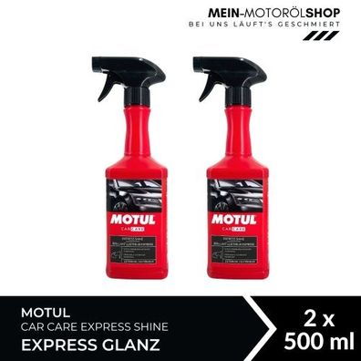 Motul Car Care Express Shine Express Glanz 2x500 ML