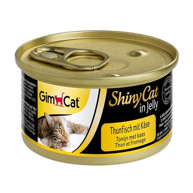 GimCat ShinyCat Thunfisch & Käse 24 x 70g