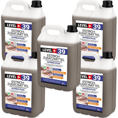 Estrichzusatzmittel Fussbodenheizung Heizestrich 25L - Zementestrich Profi L+39