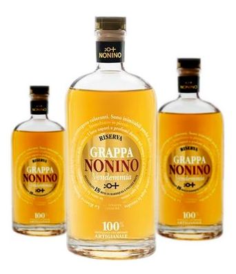 3 x Nonino Distillatori Grappa Vendemmia Riserva 18 Monate 0,7l – 2021