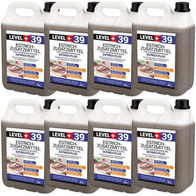 Estrichzusatzmittel Fussbodenheizung Heizestrich 40L - Zementestrich Profi L+39