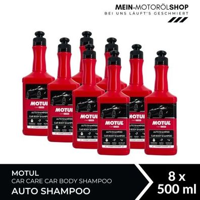 Motul Car Care Car Body Shampoo Auto Shampoo 8x500 ML