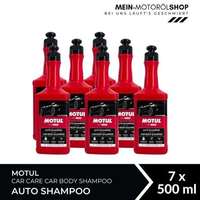 Motul Car Care Car Body Shampoo Auto Shampoo 7x500 ML