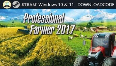 NEU PC Computer Spiel Professional Farmer 2017 für Windows 10 11 STEAM Download
