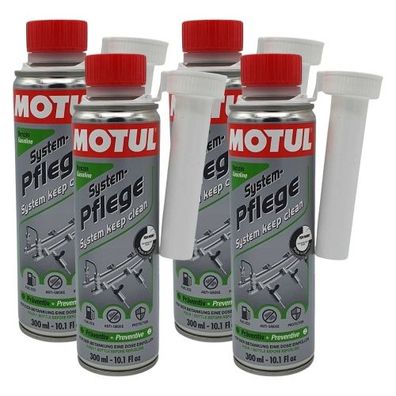 Motul Benzin System Pflege 4x300 ML