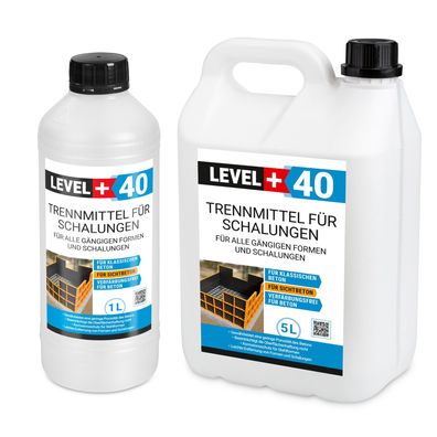 Trennmittel für Formen/Schalungen 1-100L Gips/Beton verfärbungsfrei L+40