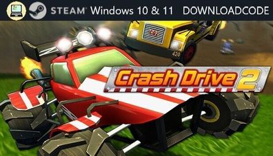 NEU PC Computer Spiel Crash Drive 2 für Windows 10 11 STEAM Download Code Game