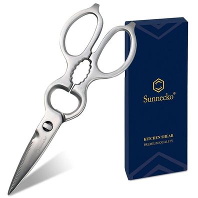 Stainless Steel Kitchen Scissors Ultra Sharp Micro Serrated Poultry Kitchen Cooking