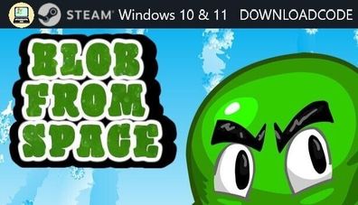 NEU PC Computer Spiel Blob From Space für Windows 10 11 STEAM Download Code Key