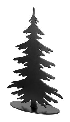 Fink KRIS, Dekobaum, pulverbeschichtet, glatt, schwarz, L. 8 cm, B. 19 cm, H. 30