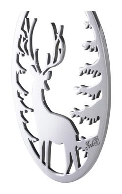 Fink RANDY, Anhänger, Edelstahl , glänzend, silberfarben, L. 1 cm, B. 12 cm, H