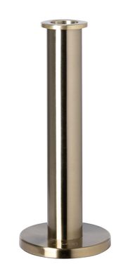 Fink STRATO, Leuchter, Eisen, glatt, goldfarben, L. 10 cm, B. 10 cm, H. 24 cm