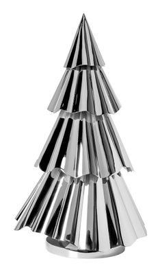 Fink FRANCY, Dekobaum, Eisen, glänzend, silberfarben, L. 35 cm, B. 35 cm, H. 60