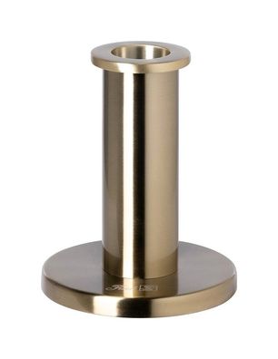 Fink STRATO, Leuchter, Eisen, glatt, goldfarben, L. 10 cm, B. 10 cm, H. 12 cm