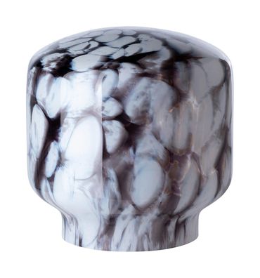 Fink MODULE, Glasschirm, Glas, glatt, braun, weiß, L. 19 cm, B. 19 cm, H. 20 cm,