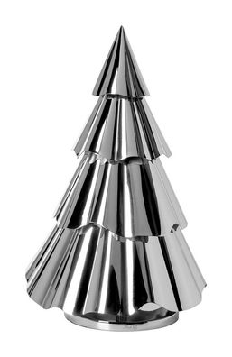 Fink FRANCY, Dekobaum, Eisen, glänzend, silberfarben, L. 25 cm, B. 25 cm, H. 40