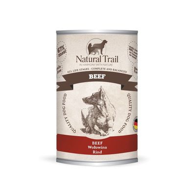 Natural Trail Dog 400g Beef dose