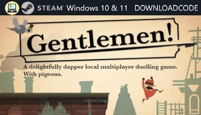 NEU PC Computer Spiel Gentlemen für Windows 10 11 STEAM Download Code Game Key