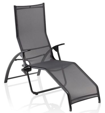 TAMPA Bäderliege anthrazit / anthrazit