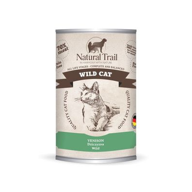 Natural Trail Cat 400g Wild Venison dose