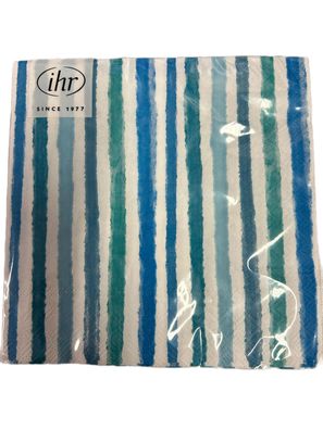 Servietten Küstenblau