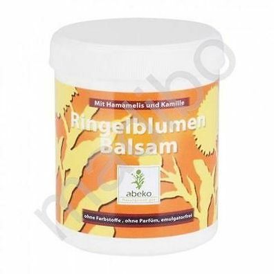 41,04 Euro pro 1 Liter abeko Ringelblumen Balsam mit Hamamelis und Kamille 250 ml Cre