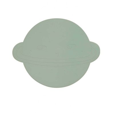 OYOY M107135 - Platzset Planet - Tischset Erde - Silikon-Unterlage