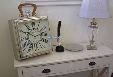 Elegante Tischuhr als Taschenuhr zur Dekoration und Deko Mediterraner Landhausstil