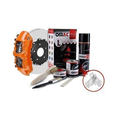 OMAC Bremssattellack Bremssattelfarbe Arizona Orange Auto Lackset Hitzebeständig