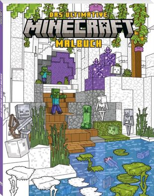 Minecraft: Das ultimative Minecraft-Malbuch | Malbuch | Panini | Taschenbuch